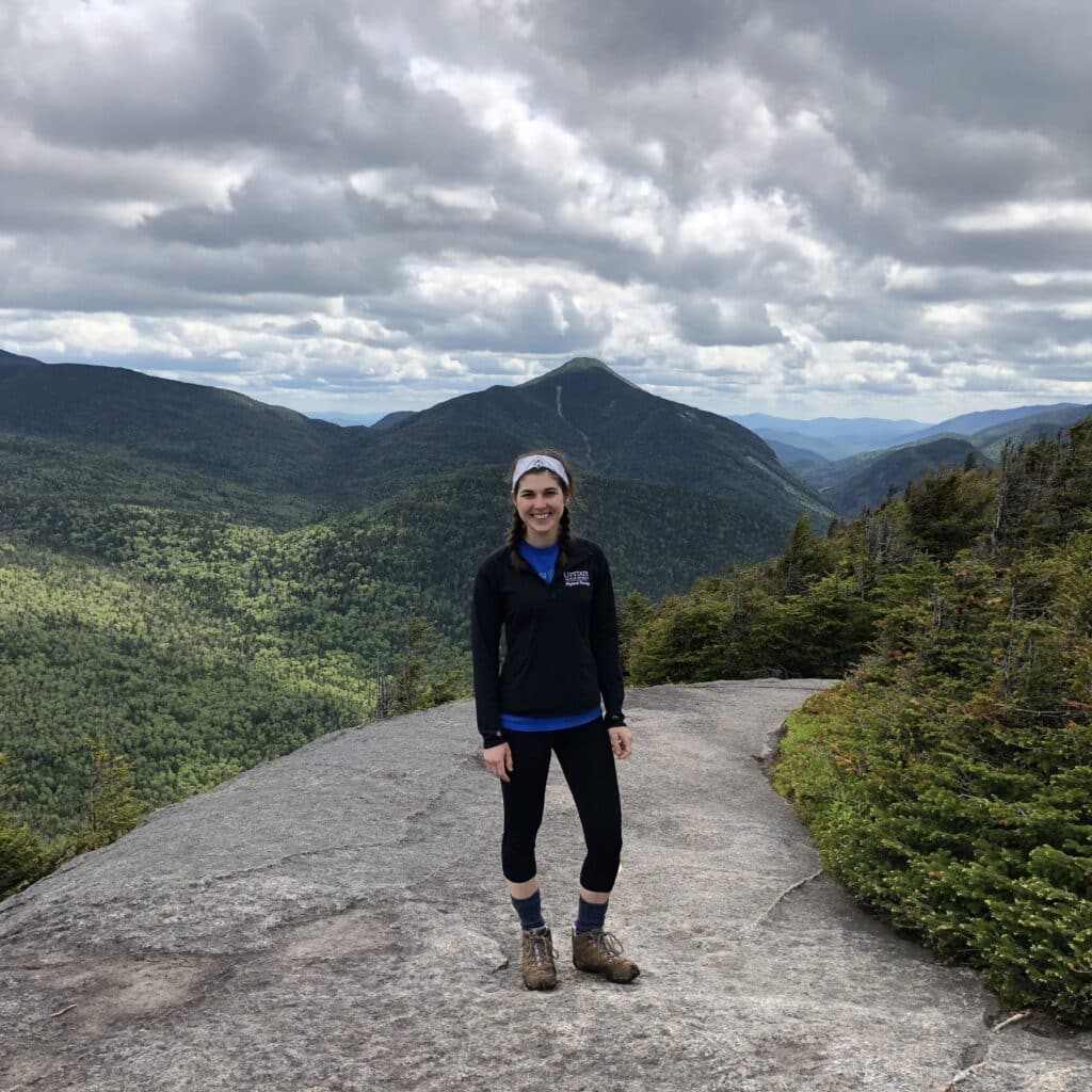 Leah Brodfuehrer hiking