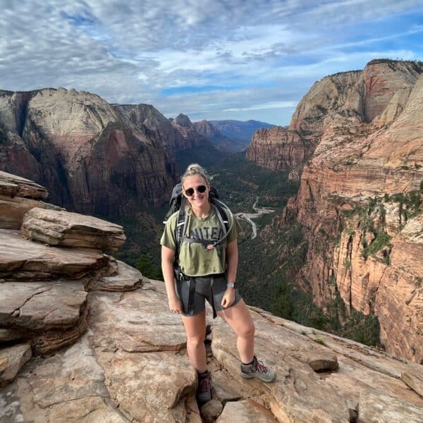 Gabrielle Skolnik hiking