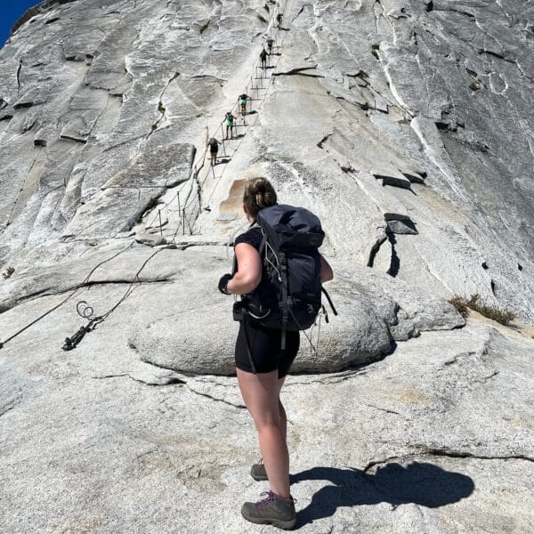 Gabrielle Skolnik mountain climbing