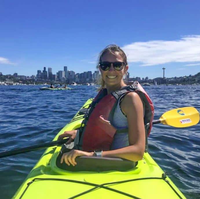 Molly Polizotto Kayaking