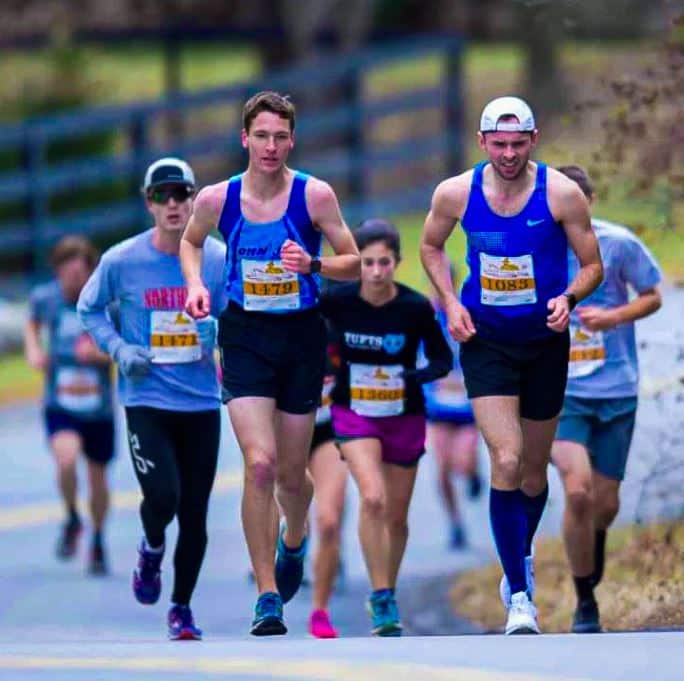 Matthew Procopio running a race