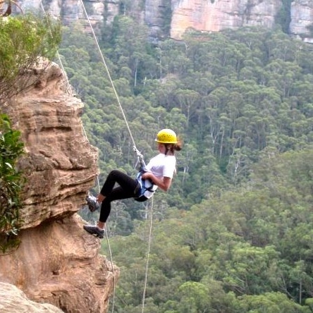 Physical Therapist Nicole Surach Mountain Climbing