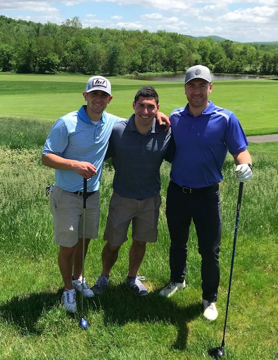 Timothy Caputo golfing