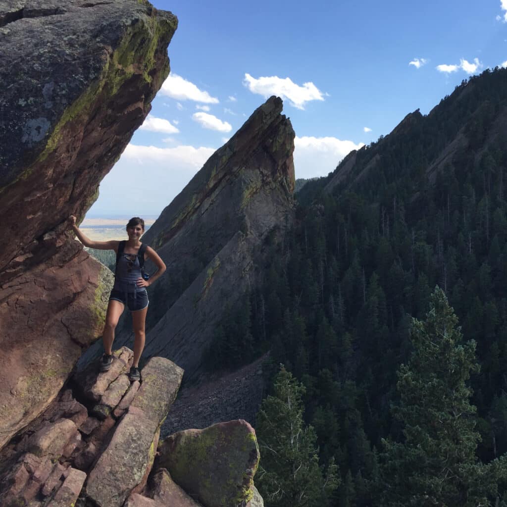 Leah Brodfuehrer hiking