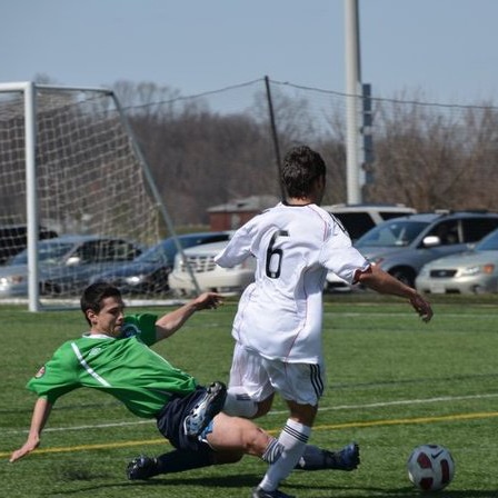 Sebastian Altomarino playing soccer