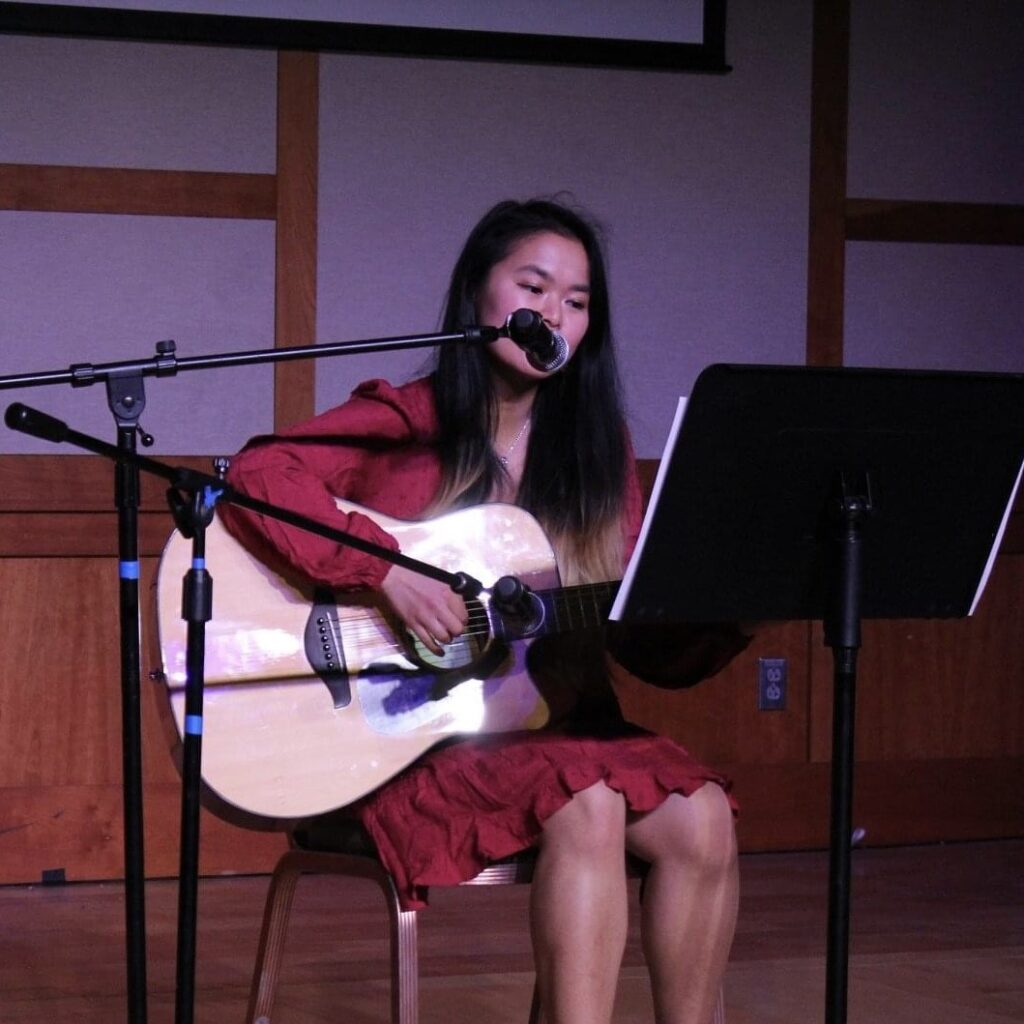 Brianna Ku singing