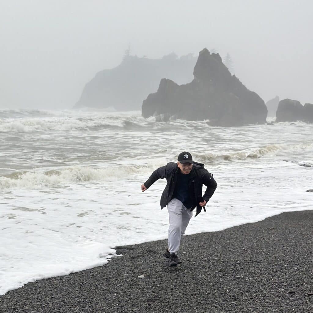 Chad Nicholas Bagatela beach