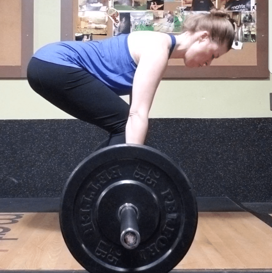 Debra Pritchett weightlifting