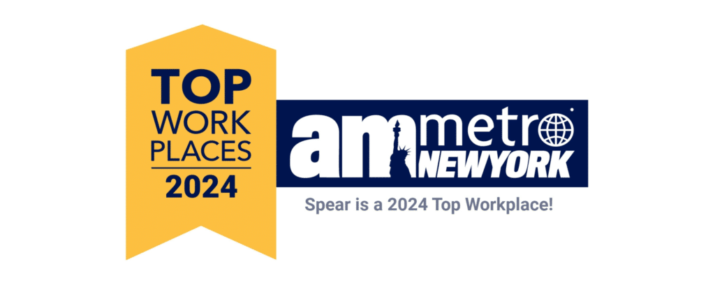 Spear Named amNewYork’s Top Places to Work 2024