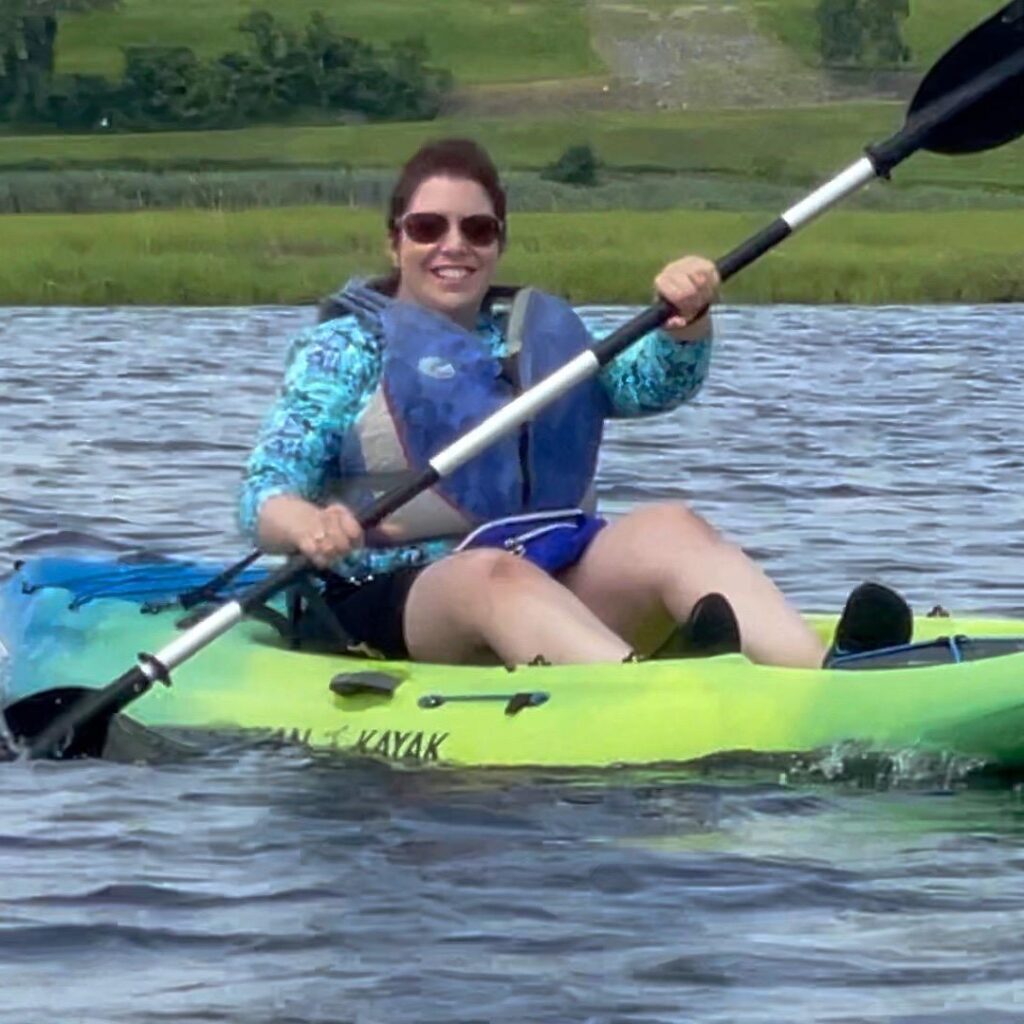 Jessica P Kayaking