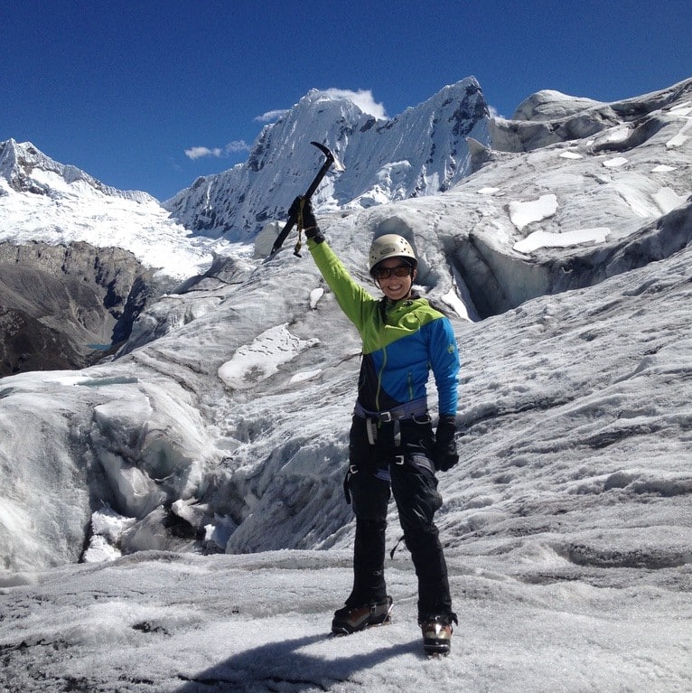 Kateri Virgilio glacier hike