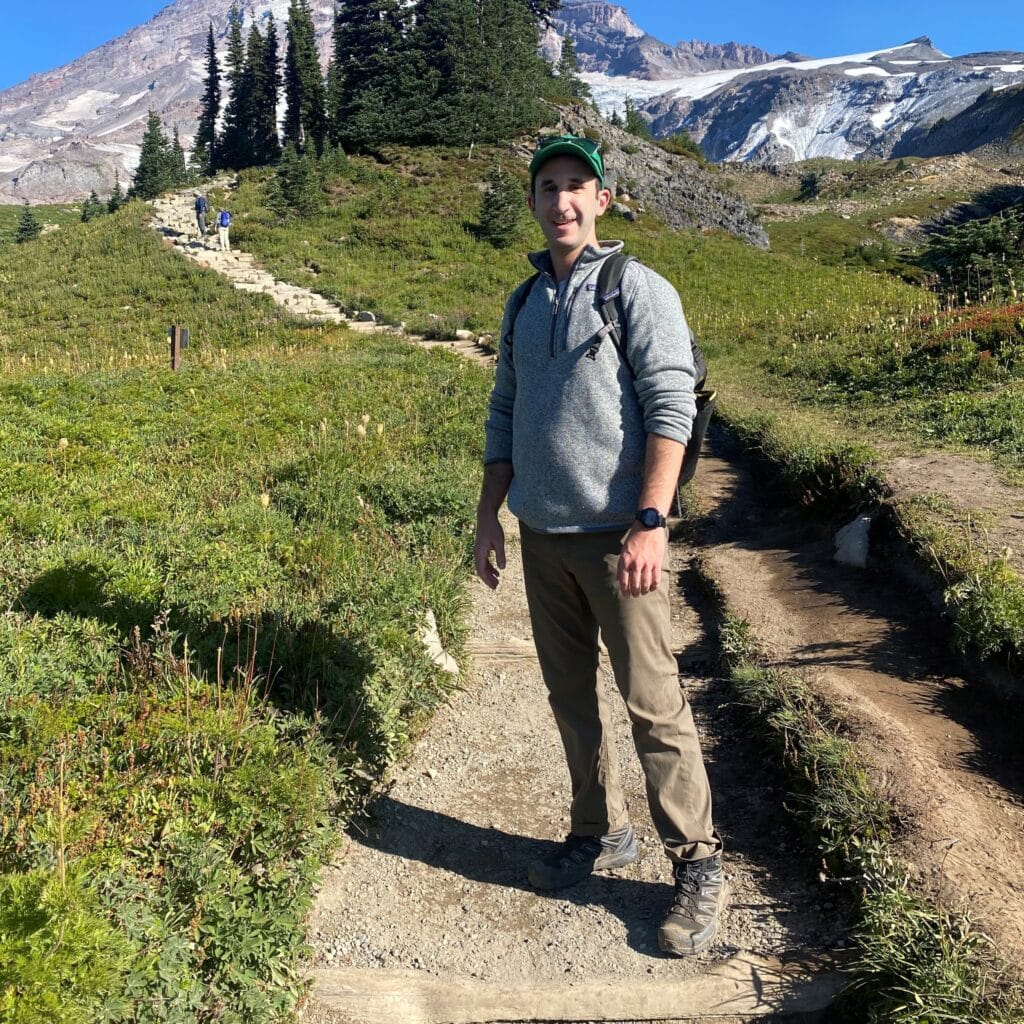 Matthew Klayman hiking picture