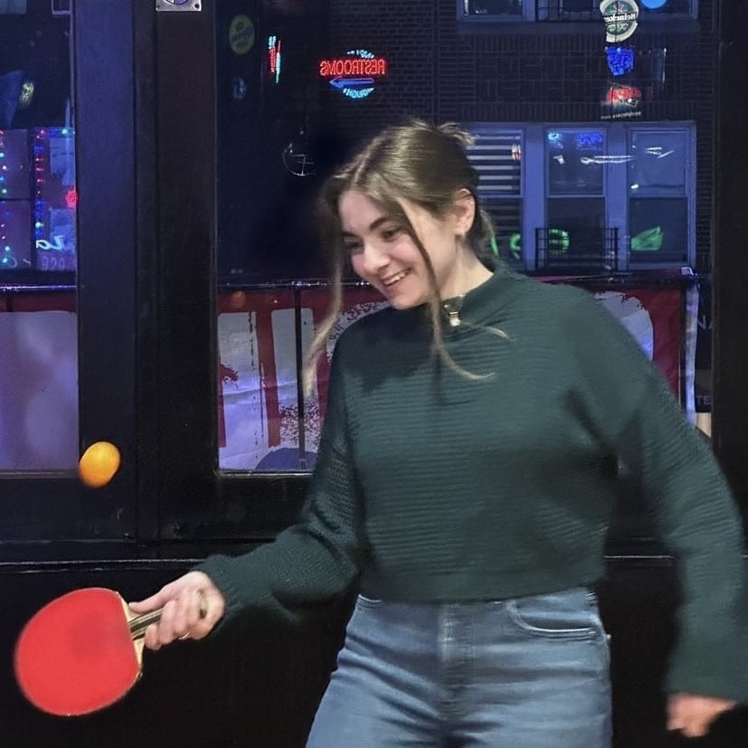 Michelle Costa ping pong