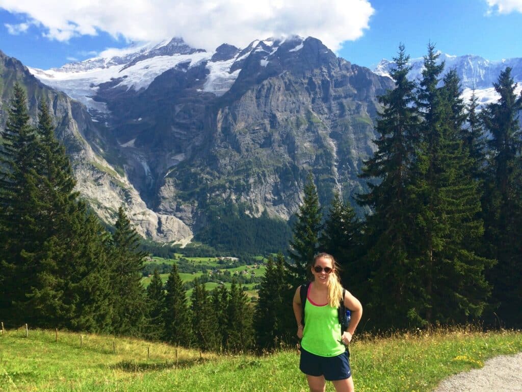 Michelle Rooney hiking