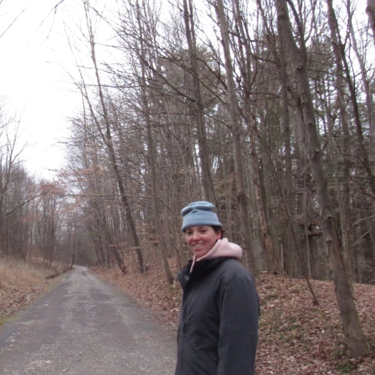 Kelsey Lavin hiking