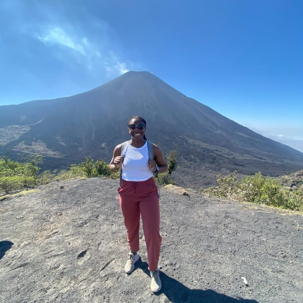 Sabrina Philippe Hiking mountain