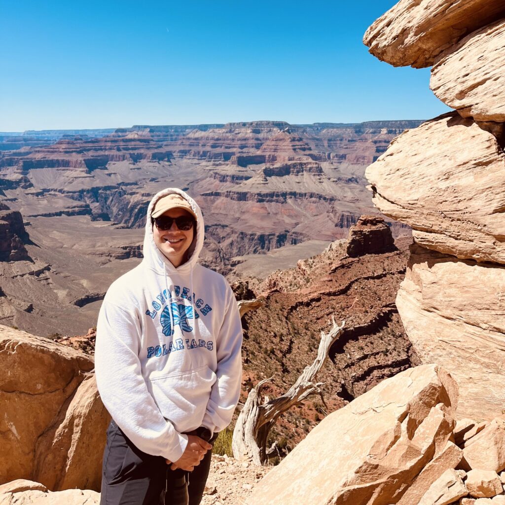 Jonathan Lucchitti in the mountains