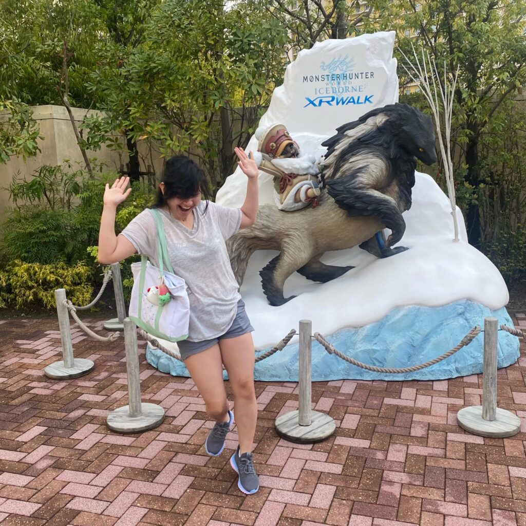 Kimberly Natividad dancing at a park